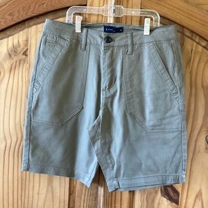 Men's Five Four Lukas Modern khaki chino Bermuda shorts size 30 - NWT